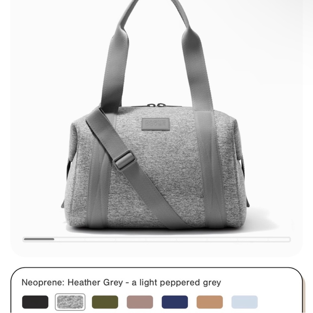 Dagne Dover Medium Carryall Bag - Heather Gray